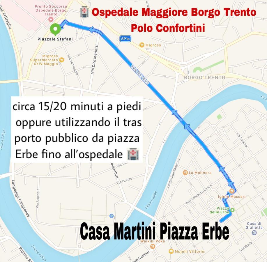 Casa Martini Piazza Erbe Lägenhet Verona Exteriör bild